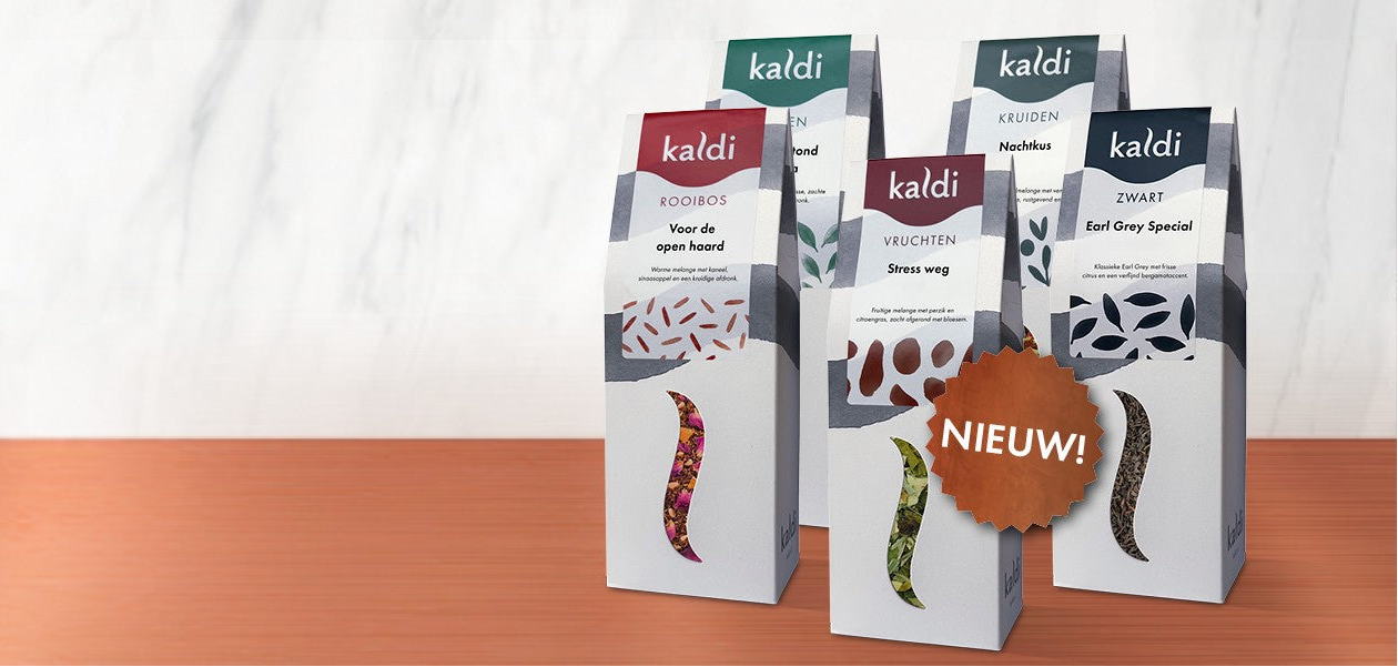 Waarom Kaldi kiest voor een nieuw theeassortiment