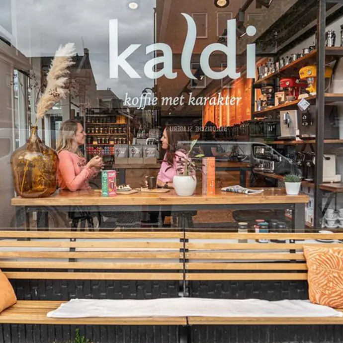 Koffie drinken in Alkmaar bij Kaldi