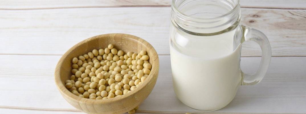 Alpro sojamelk als alternatief voor gewone melk