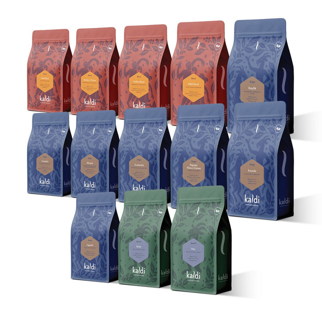 Kaldi proefpakket Around the World - 13 x 250 gram