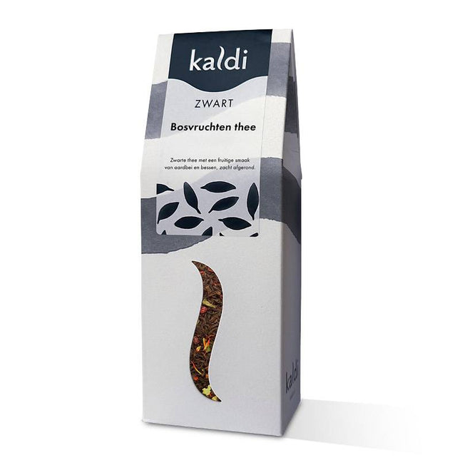 Bosvruchten thee verpakking