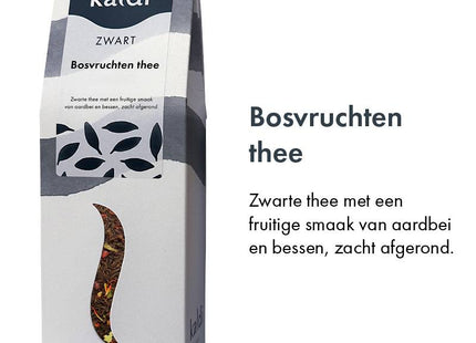 Bosvruchten thee - Smaakomschrijving