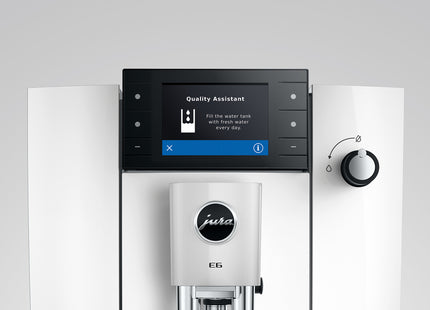 JURA E6 - Piano White (ED)