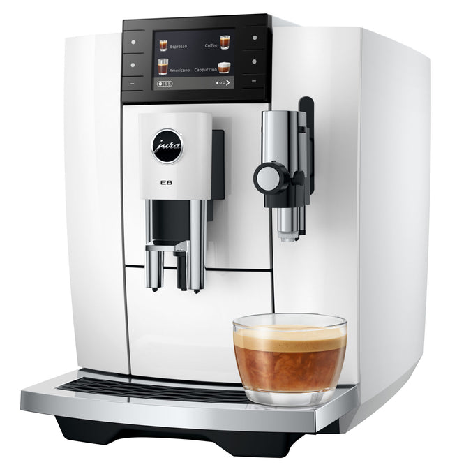 JURA E8 - Piano White (ED)