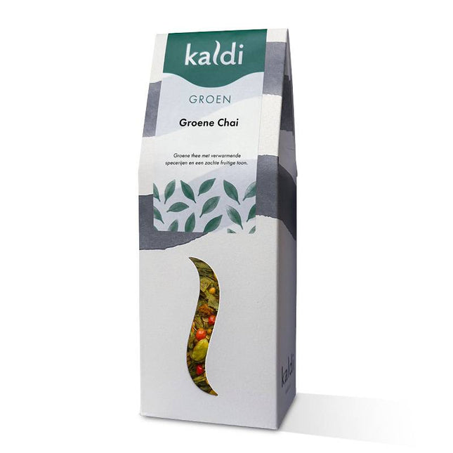 Groene Chai verpakking