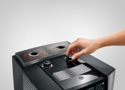 JURA J10 Twin - Diamond Onyx  (EA) Kaldi