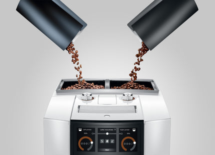 JURA J8 Twin - Diamond White (EA) Kaldi