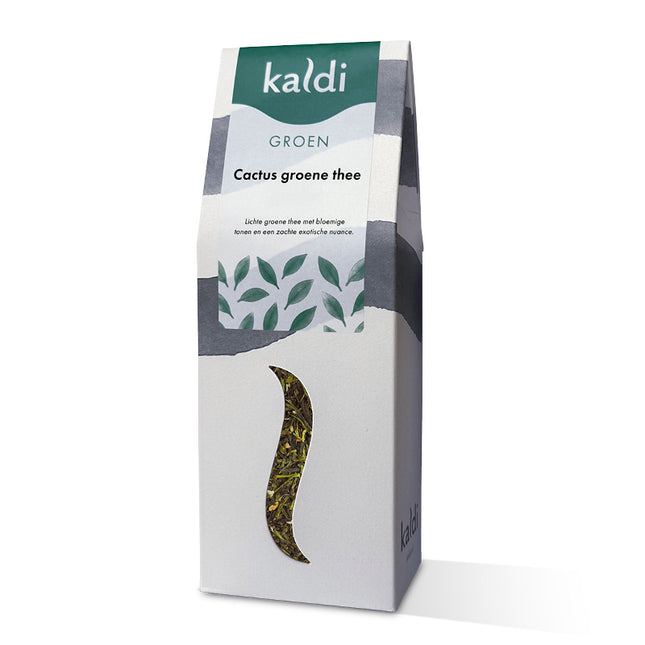 Kaktus groene thee verpakking