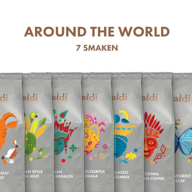 Kaldi Around the World - 7 x 250 grams