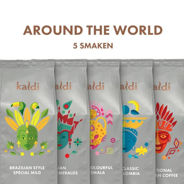 Kaldi Around the world - 5 x 500 grams