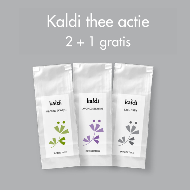 <strong>Thee actie: 2 + 1  gratis</strong>