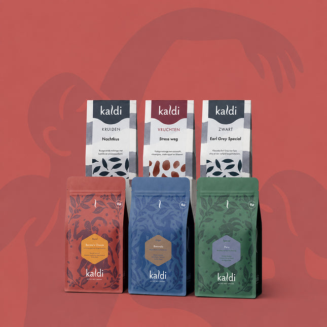 Koffie en thee cadeaupakket