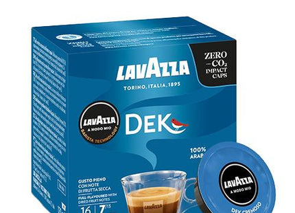 Lavazza A Modo Mio Dek Cremoso - 16 Cups