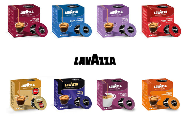Lavazza A Modo Mio tasting set Medium - 6 x 16 Cups