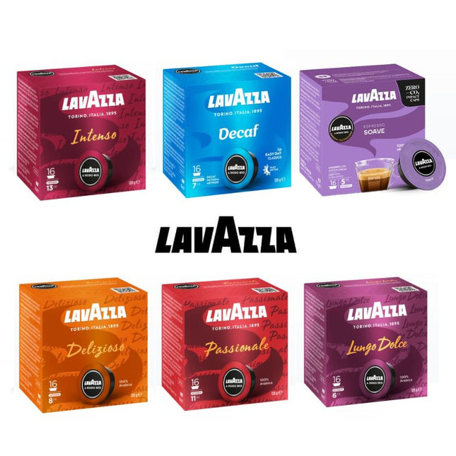 Lavazza A Modo Tasting set | Lavazza Coffee cups | Kaldi Kaldi Koffie en Thee Lavazza A Modo Tasting set | Lavazza Coffee cups | Kaldi Kaldi Koffie en Thee