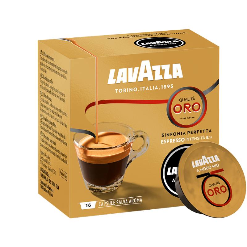 Lavazza A Modo Mio Qualita Oro | Coffee cups | Kaldi Coffee Kaldi Koffie en Thee Lavazza A Modo Mio Qualita Oro | Coffee cups | Kaldi Coffee Kaldi Koffie en Thee