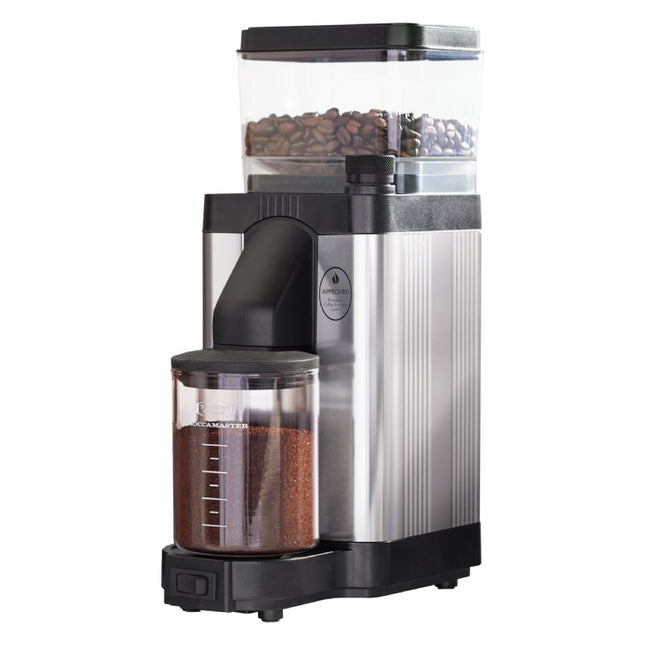 Moccamaster KM5 koffiemolen - Polished Silver