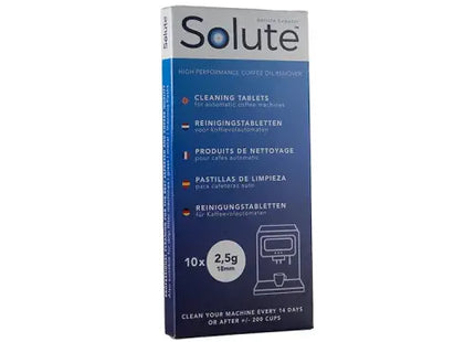 Solute Cleaning tablets - 10 x 2.5g Ø18mm