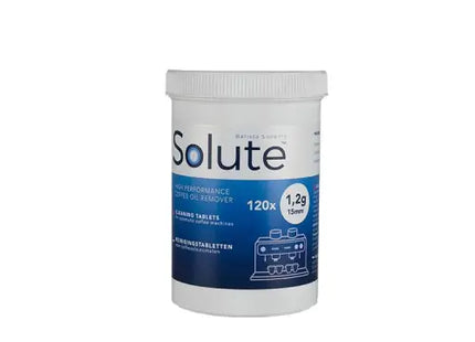 Solute Cleaning tablets - 120 x 1.2g Ø15 mm