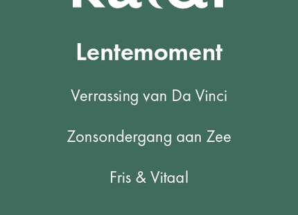 Thee pakket - Lentemoment