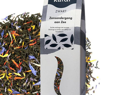 Zonsondergang aan Zee - Verpakking losse thee