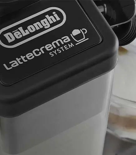 Het De'Longhi LatteCrema-systeem